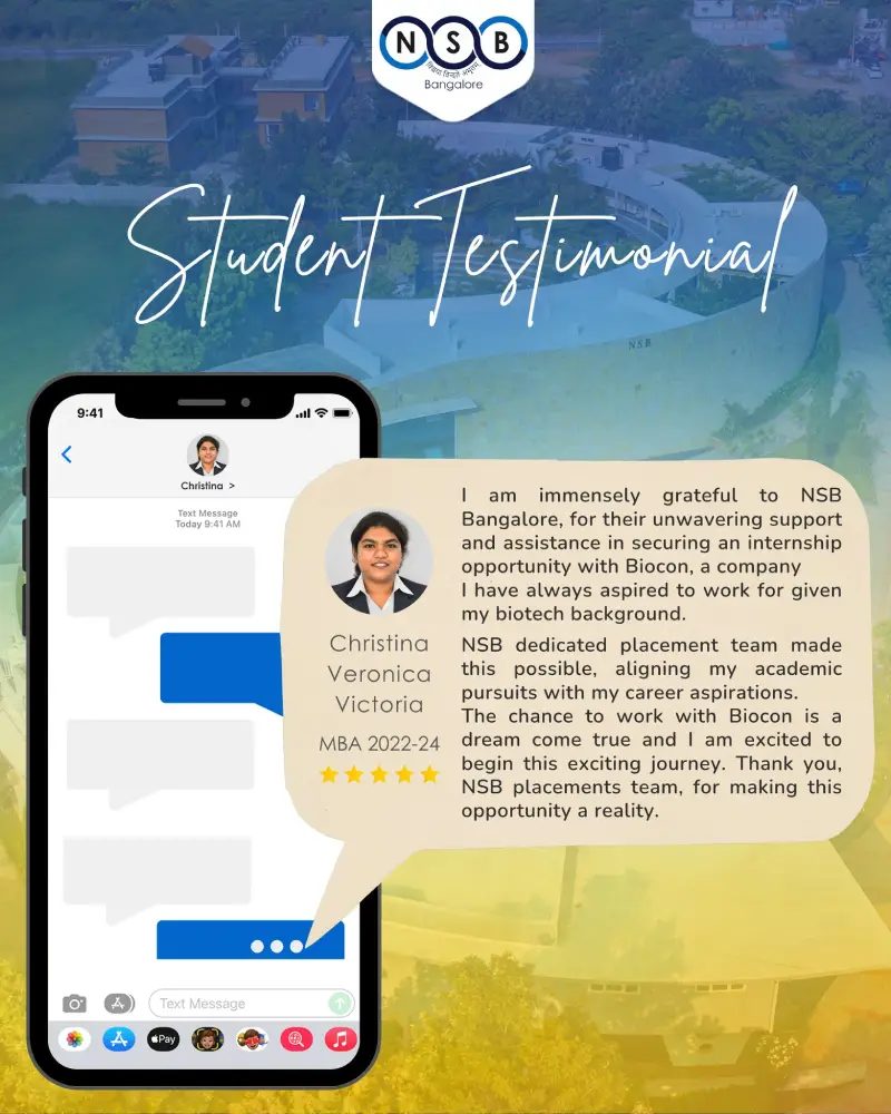 NSB MBA , Bangalore - News & Events 2024